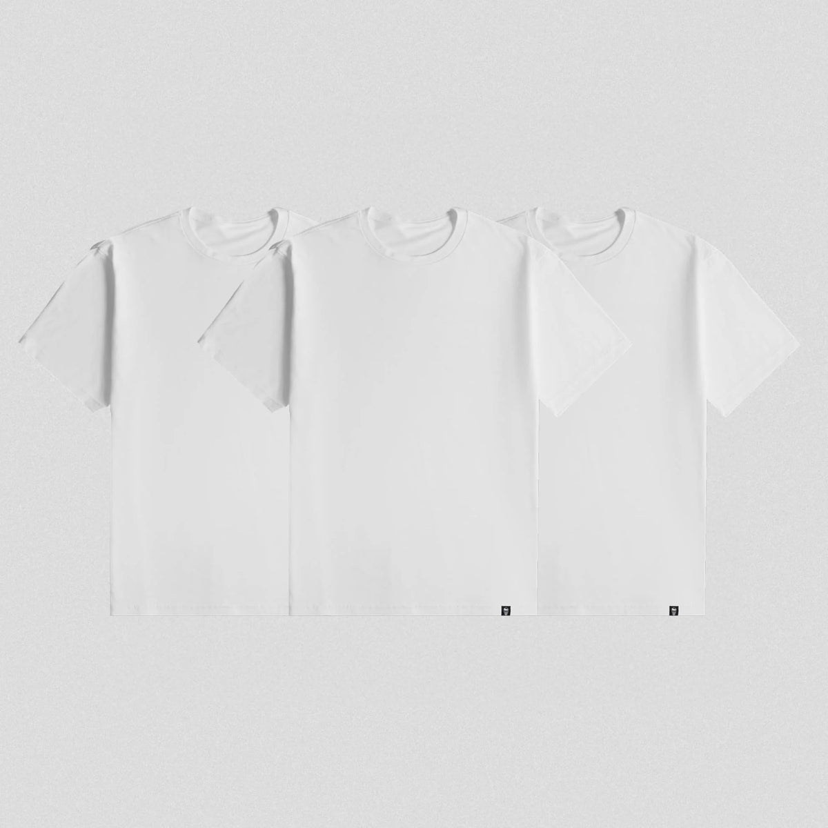 Clip Tag Basic Tee - White