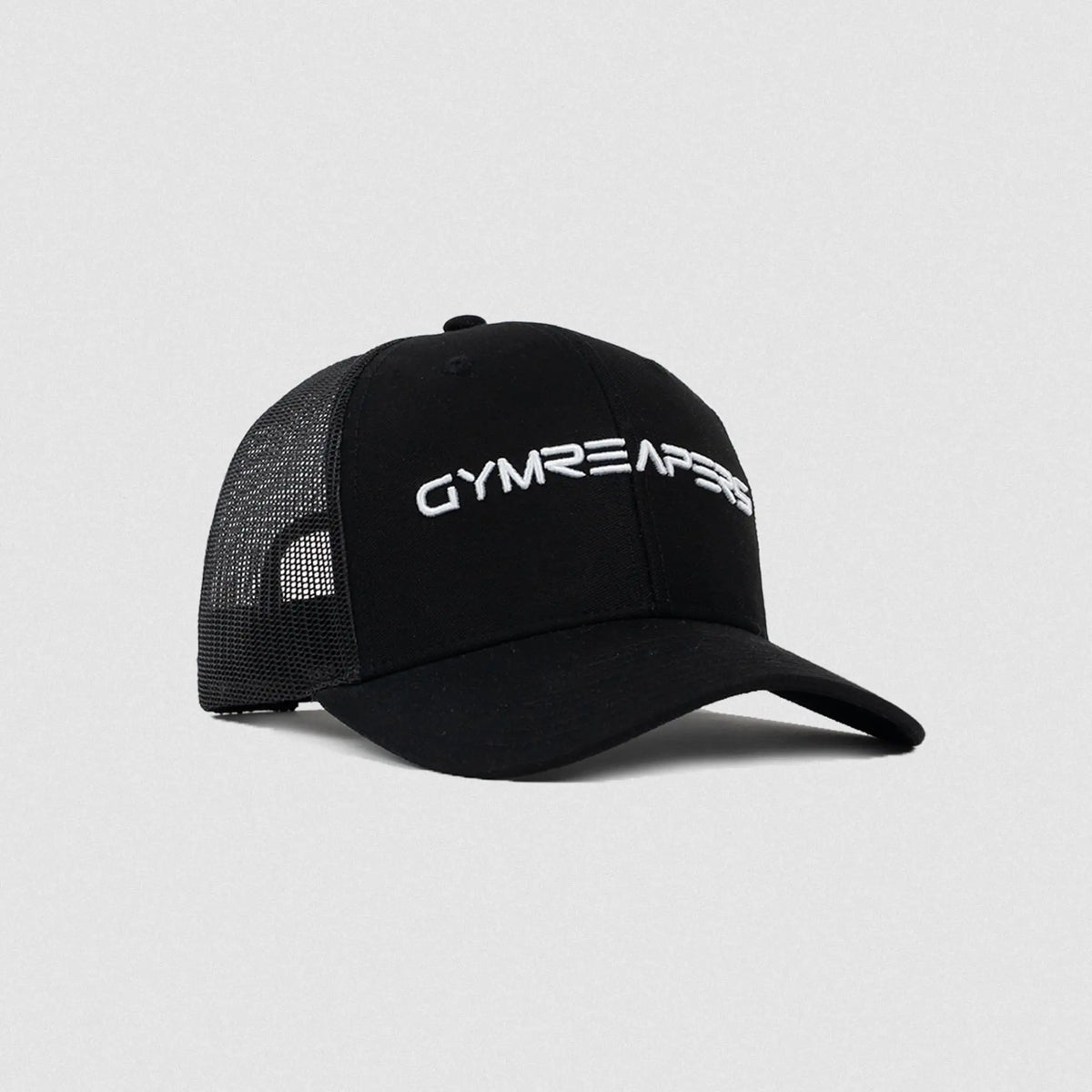 Gymreapers Core Trucker Hat - Black/White