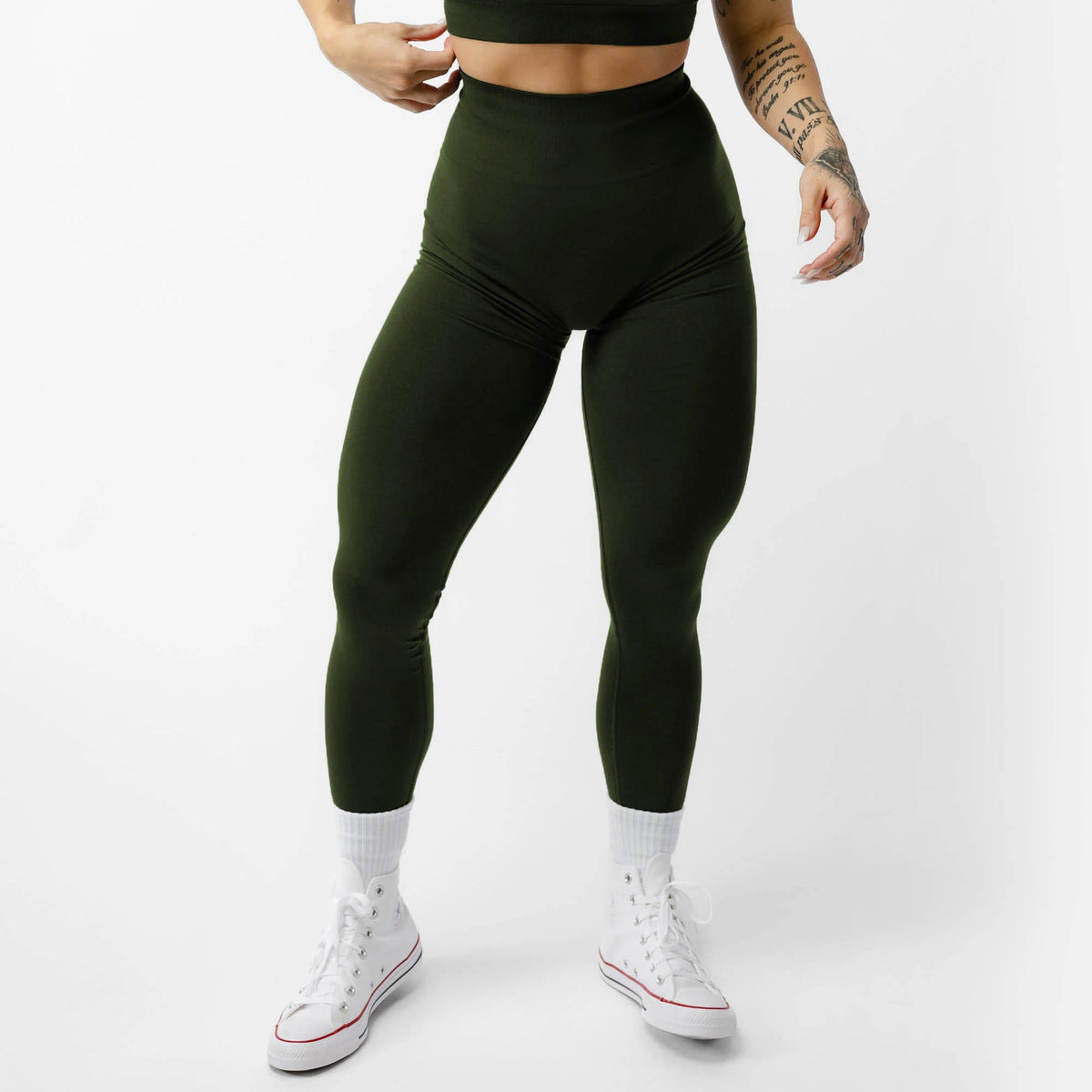 Halo Leggings - Ranger Green